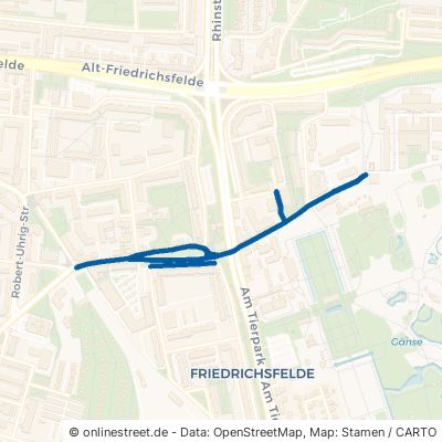 Alfred-Kowalke-Straße 10315 Berlin Friedrichsfelde Bezirk Lichtenberg