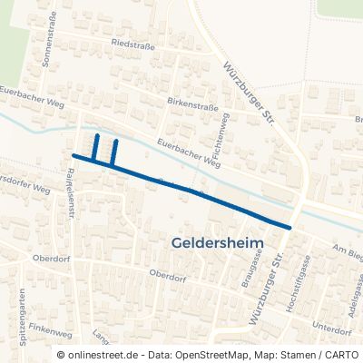 Gartenstraße Geldersheim 