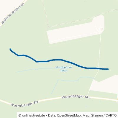 Hardheimer Teichweg Pforzheim Buckenberg 