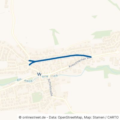 Kleinbahnstraße Weinsheim 
