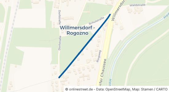 Saspower Weg Cottbus Willmersdorf 