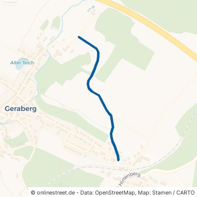 Am breiten Weg Geraberg 