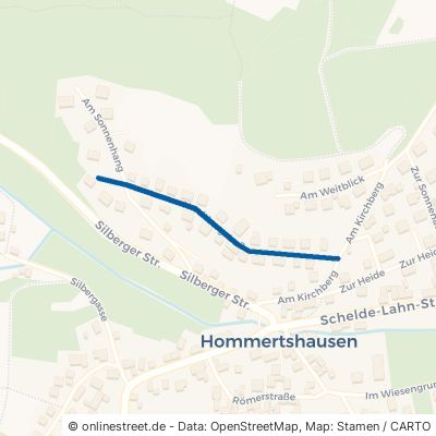 Hardtbergstraße Dautphetal Hommertshausen 