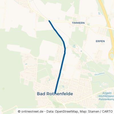 Osnabrücker Straße Bad Rothenfelde Erpen 