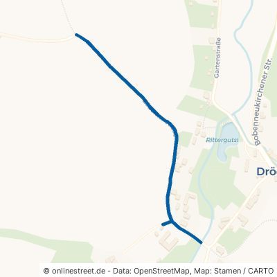 Zöberner Straße Burgstein Dröda 