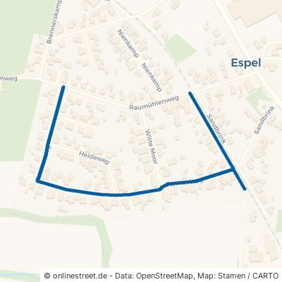 Tannenweg Recke Espel 