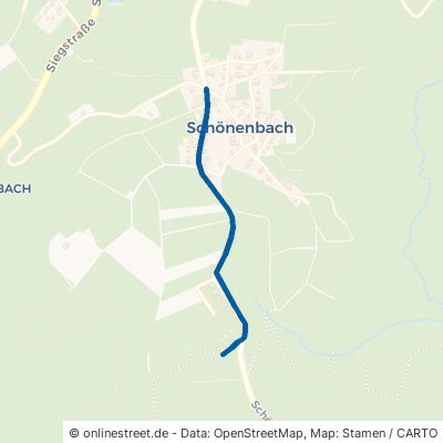 Rommener Straße Waldbröl Schönenbach 