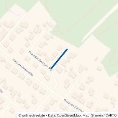 Mecklenburger Straße Lengerich Intrup 