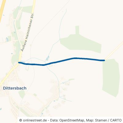 Berthelsdorfer Straße Frankenberg (Sachsen) Dittersbach 