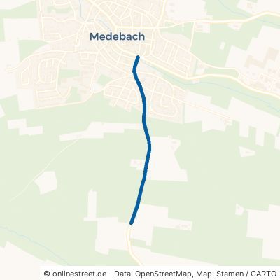 Hallenberger Straße Medebach 