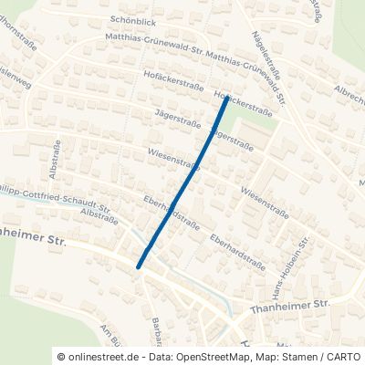 Emil-Nolde-Straße Albstadt Onstmettingen 