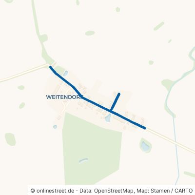Weitendorfer Straße Ivenack Weitendorf 
