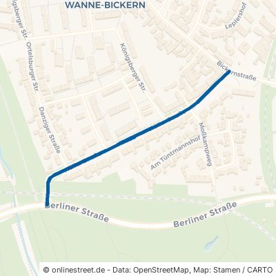 Hüller Straße Herne Wanne 