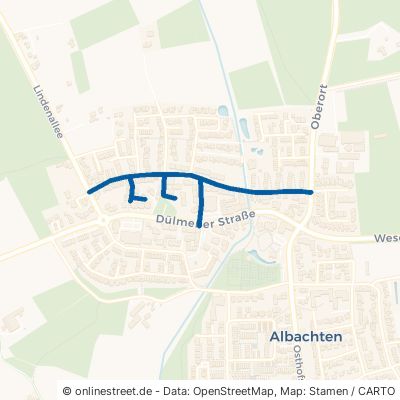 Albachtener Straße Münster Albachten 