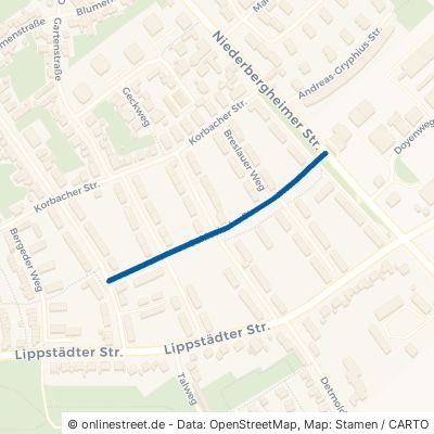 Schlesische Straße Soest 