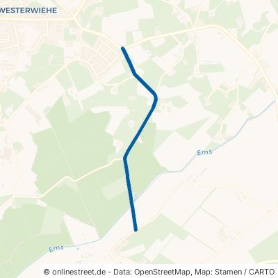 Westerloher Straße Rietberg Westerwiehe 