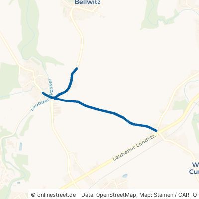 Bellwitzer Straße Löbau Georgewitz 