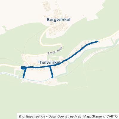 Unterdorfstraße Bad Bibra Thalwinkel 