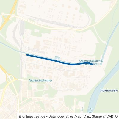 Kanalstraße Burghausen 
