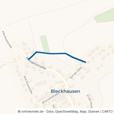 Friedhofsweg Bleckhausen 