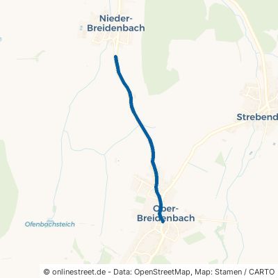 Nieder-Breidenbacher Straße Romrod Ober-Breidenbach 