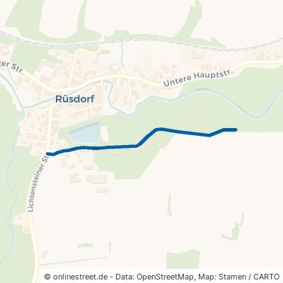 Neuer Weg Bernsdorf Rüsdorf 
