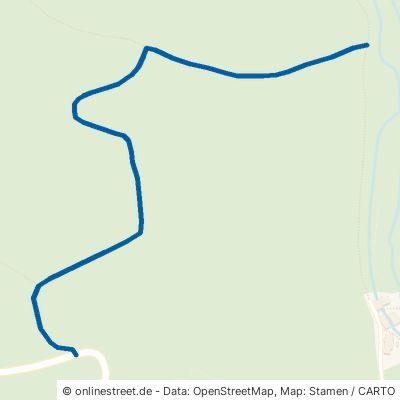 Voggenwaldweg Alfdorf Buchengehren 
