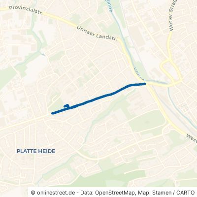 Bräukerweg Menden (Sauerland) Platte Heide 