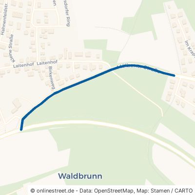 Mülbener Straße Waldbrunn Mülben 