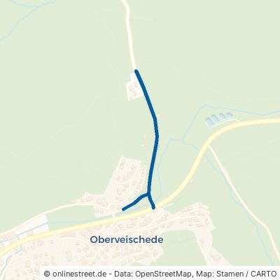 Attendorner Straße Olpe Oberveischede 