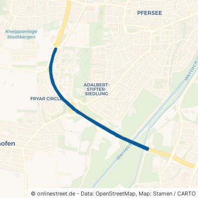 Oberbürgermeister-Müller-Ring Augsburg Pfersee 