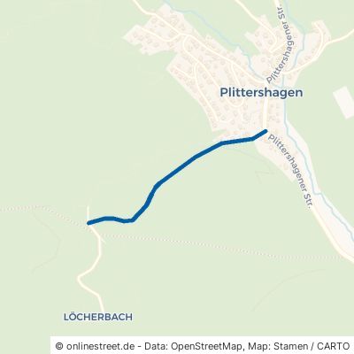 Löcherbacher Weg Freudenberg Plittershagen 