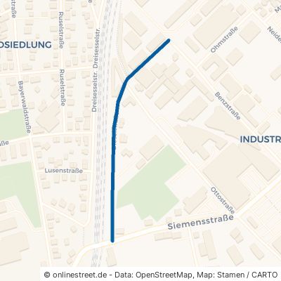 Dieselstraße Landshut Industriegebiet 