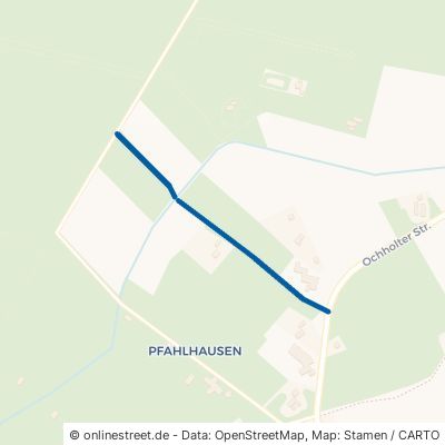 Porstweg Berne Pfahlhausen 