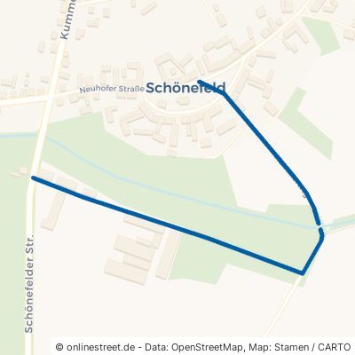 Hammerweg Nuthe-Urstromtal Schönefeld 