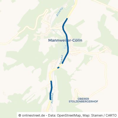 Alsenzstraße Mannweiler-Cölln Mannweiler 