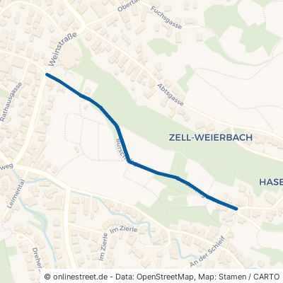Burschelsgass Offenburg Zell-Weierbach 