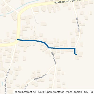 Untergasse Waltershausen Schmerbach 