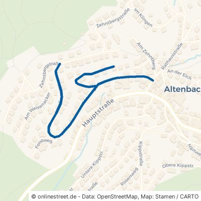 Abtsweg Schriesheim Altenbach 