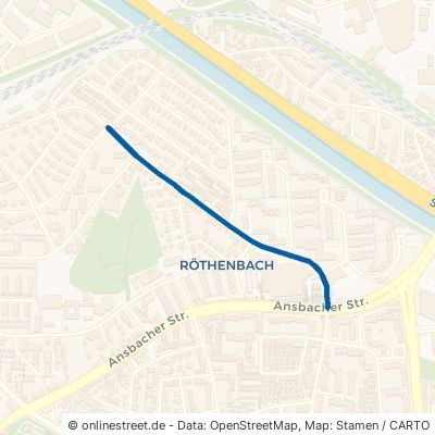 Dombühler Straße Nürnberg Neuröthenbach 
