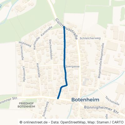 Wilhelmstraße Brackenheim Botenheim Botenheim