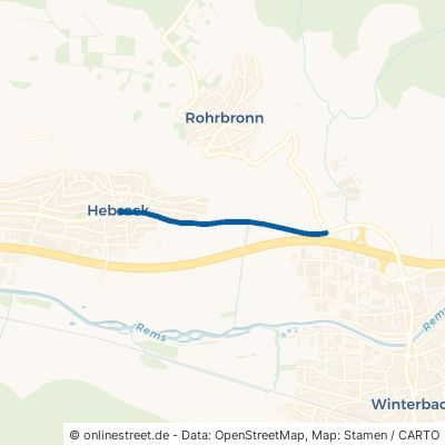 Winterbacher Straße 73630 Remshalden Hebsack 