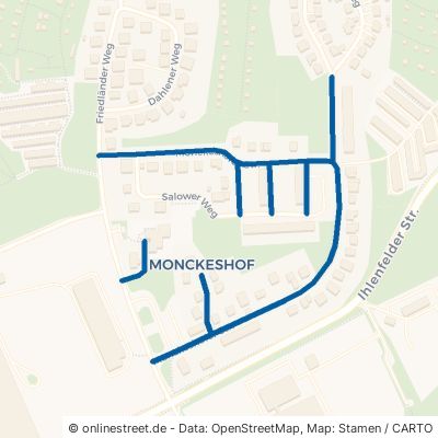 Monckeshofer Straße Neubrandenburg 