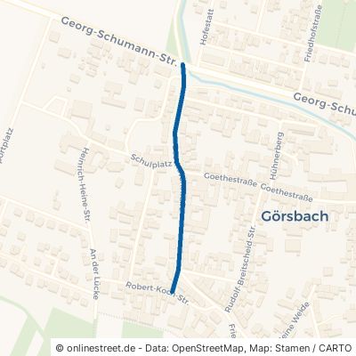 Beethovenstraße Görsbach 