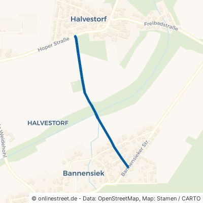 Rekateweg Hameln Halvestorf 
