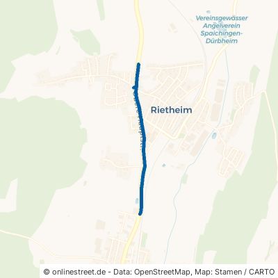 Obere Hauptstraße Rietheim-Weilheim Rietheim 