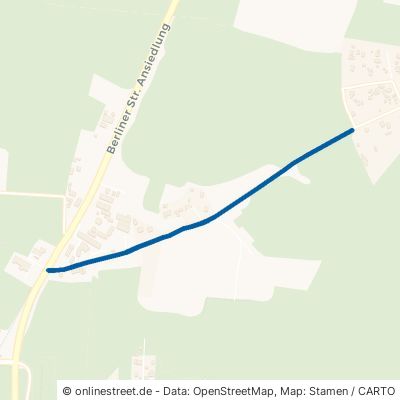 Kähnsdorfer Weg Beelitz 