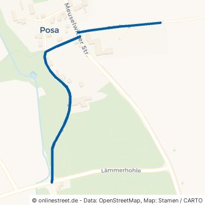 Schulweg Starkenberg Posa 