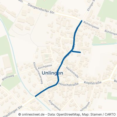 Hauptstraße Unlingen 