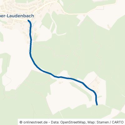 Schannenbacher Weg Heppenheim Ober-Laudenbach 
